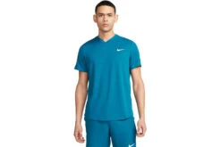 NikeCourt Dri-FIT Victory Top Green Abyss Heren