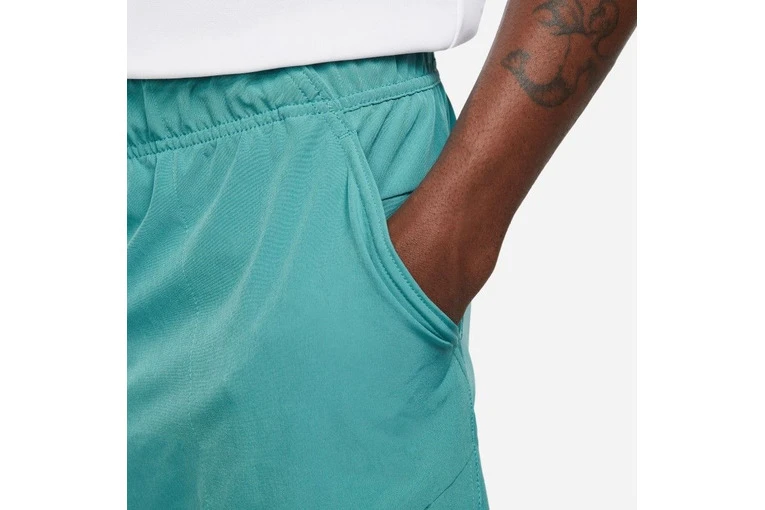 NikeCourt Dri-FIT Advantage Tennisshort Mineral Teal Heren 3 NikeCourt Dri-FIT Advantage Tennisshort Mineral Teal Heren - Afbeelding 3
