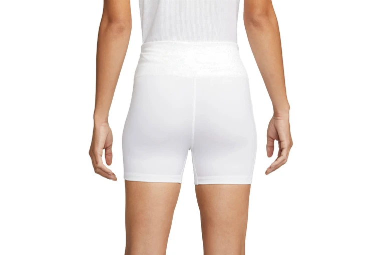 Nike Dri-FIT Advantage Tennisbroek Wit Dames 2 Nike Dri-FIT Advantage Tennisbroek Wit Dames - Afbeelding 2