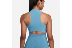 NikeCourt Dri-FIT Advantage Tennisjurk Aqua Dames -Padel Profs Verkoop 37107886 3