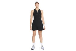 Nike Dri-FIT Advantage Tennis Kleedje Zwart/wit Dames -Padel Profs Verkoop 37107887 3