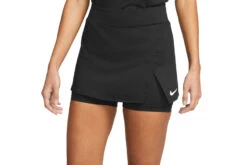 NikeCourt Dri-FIT Victory Tennisrokje Zwart/wit Dames