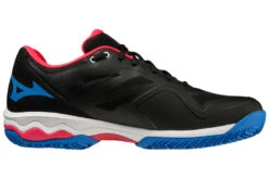 Mizuno Wave Exceed Light Padelschoen Zwart/opera Red Heren