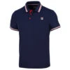 Fila Piro Tennispolo Navy Heren