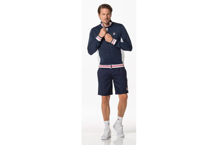 Fila Leon Tennisshort Navy Heren 2 Fila Leon Tennisshort Navy Heren - Afbeelding 2