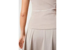 Björn Borg Ace Rib Tanktop Pocket Beige Dames -Padel Profs Verkoop 37108539 4