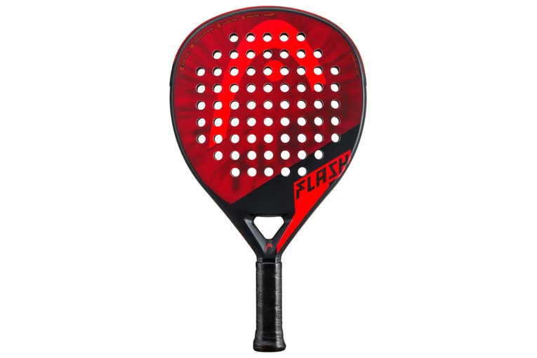 Head Flash Padelracket Rood/zwart Unisex 1 Head Flash Padelracket Rood/zwart Unisex