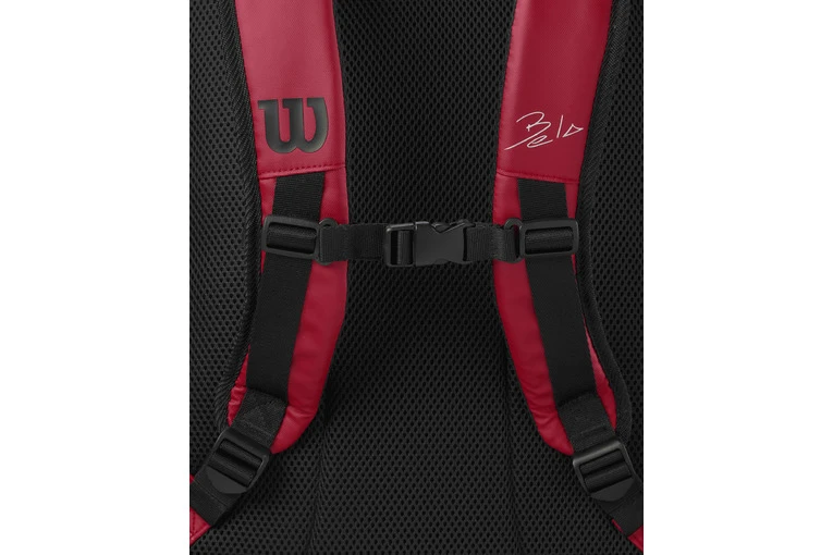 Wilson Bela DNA Super Tour Padel Rugzak Rood 3 Wilson Bela DNA Super Tour Padel Rugzak Rood - Afbeelding 3