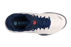 K-Swiss Hypercourt Express 2 HB Tennisschoen Wit/opal Blauw Heren -Padel Profs Verkoop 37112242 4
