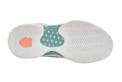 K-Swiss Hypercourt Express 2 HB Tennisschoen Wit/nile Blauw/desert Flower Dames -Padel Profs Verkoop 37112246 5