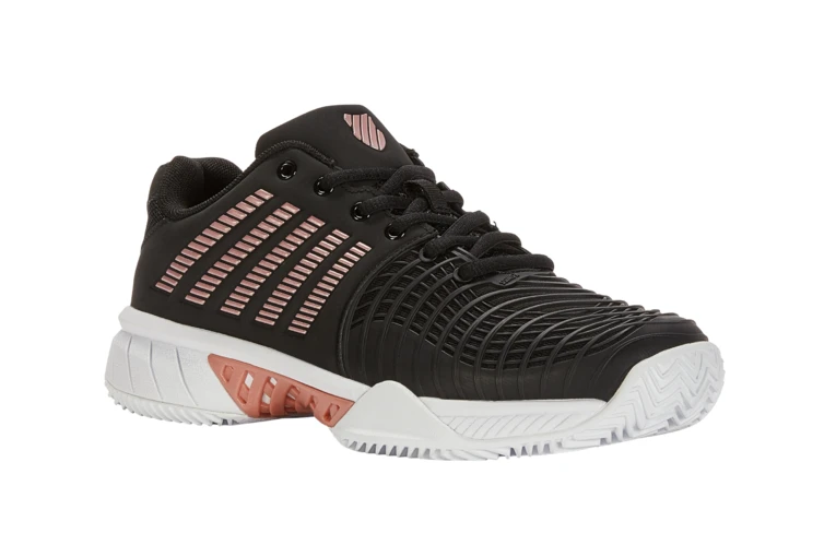 K-Swiss Express Light 3 HB Tennisschoen Zwart/rose Gold Dames 3 K-Swiss Express Light 3 HB Tennisschoen Zwart/rose Gold Dames - Afbeelding 3