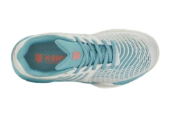 K-Swiss Express Light 3 HB Tennisschoen Wit/nile Blue Dames -Padel Profs Verkoop 37112249 4