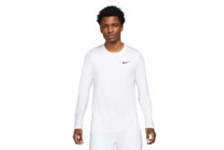 NikeCourt Dri-FIT Advantage Tennis Sweater Wit/zwart Heren