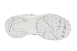 K-Swiss Court Express Strap Omni Wit/nile Blue KIDS -Padel Profs Verkoop 37112572 5