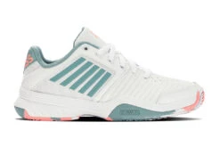 K-Swiss Court Express Omni Tennisschoen Wit/nile Blue KIDS