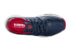 K-Swiss Court Express Omni Tennisschoen Opal Blauw/lollipop KIDS -Padel Profs Verkoop 37112574 4