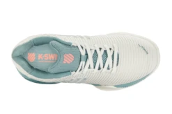 K-Swiss Hypercourt Express 2 HB Wit/nile Blue KIDS -Padel Profs Verkoop 37112575 4
