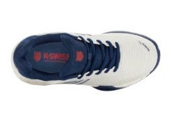 K-Swiss Hypercourt Express 2 HB Wit/navy KIDS -Padel Profs Verkoop 37112576 4
