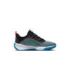 Nike Omni Multi-Court Tennisschoenen Cool Grey/Zwart/Light Crimson/Photo Blue KIDS