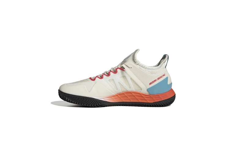 Adidas Adizero Ubersonic 4 Clay Court Tennisschoenen Chalk White Heren 2 Adidas Adizero Ubersonic 4 Clay Court Tennisschoenen Chalk White Heren - Afbeelding 2