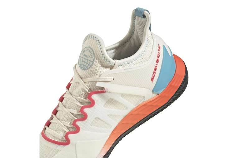 Adidas Adizero Ubersonic 4 Clay Court Tennisschoenen Chalk White Heren 6 Adidas Adizero Ubersonic 4 Clay Court Tennisschoenen Chalk White Heren - Afbeelding 6